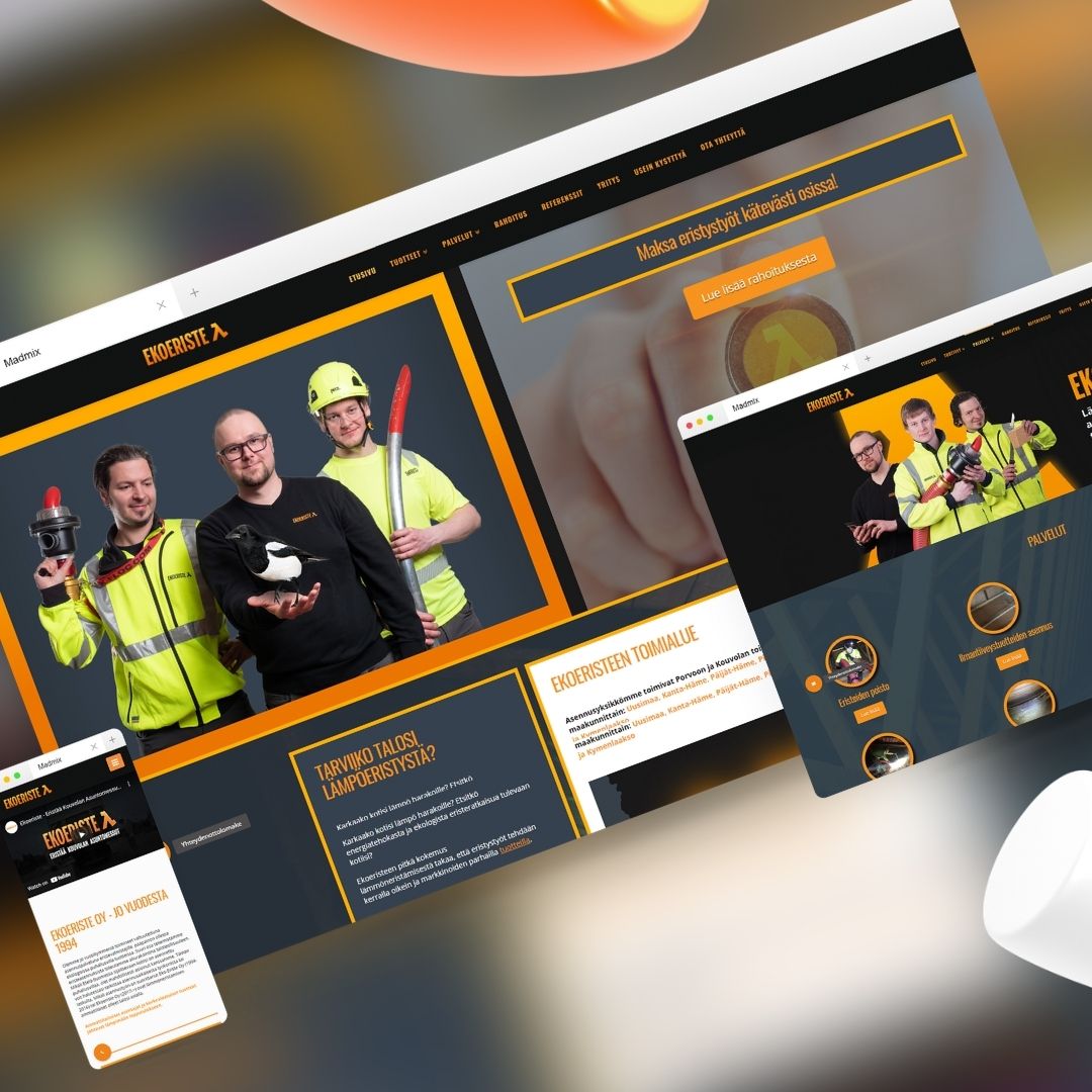 Featured image for “Ekoeriste – nettisivut”