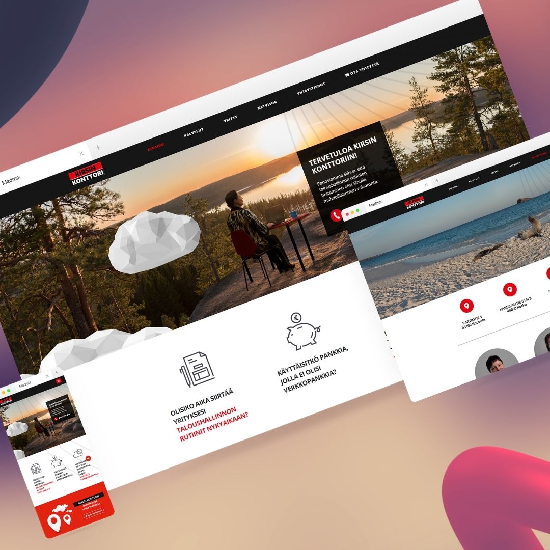 Featured image for “Kirsin Konttori – nettisivut”