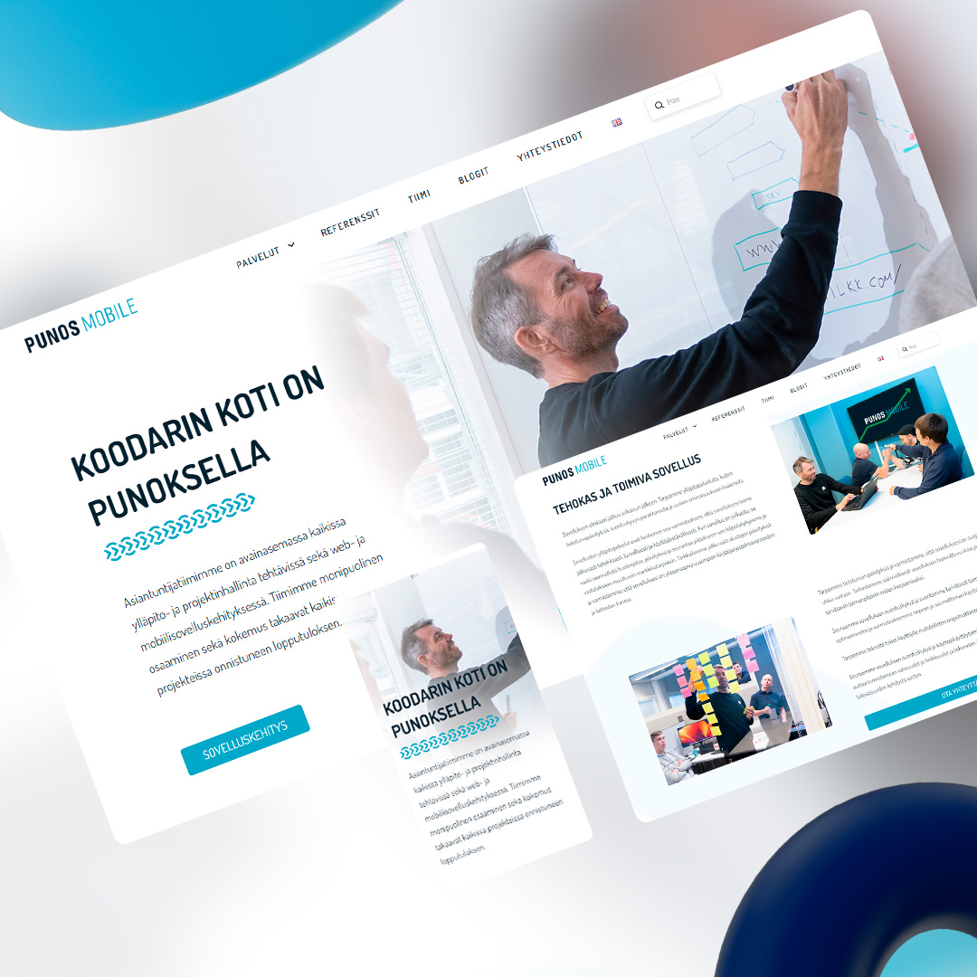 Featured image for “Punosmobile.com -nettisivut”